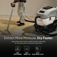 Hot Water Carpet and Upholstery Extractor Machine 8 Gal Tank
