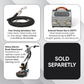 Hot Water Carpet and Upholstery Extractor Machine 8 Gal Tank