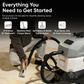 Hot Water Carpet and Upholstery Extractor Machine 3 Gal Tank