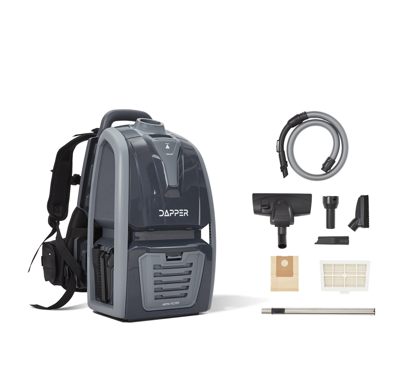 2-in-1 Commercial Backpack Vacuum & Blower 6 Qt