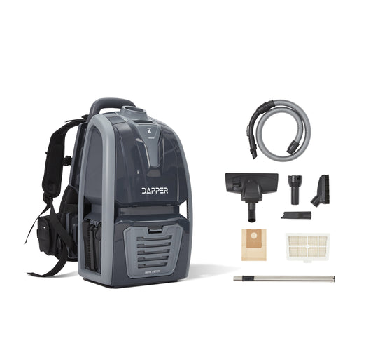 2-in-1 Commercial Backpack Vacuum & Blower 6 Qt