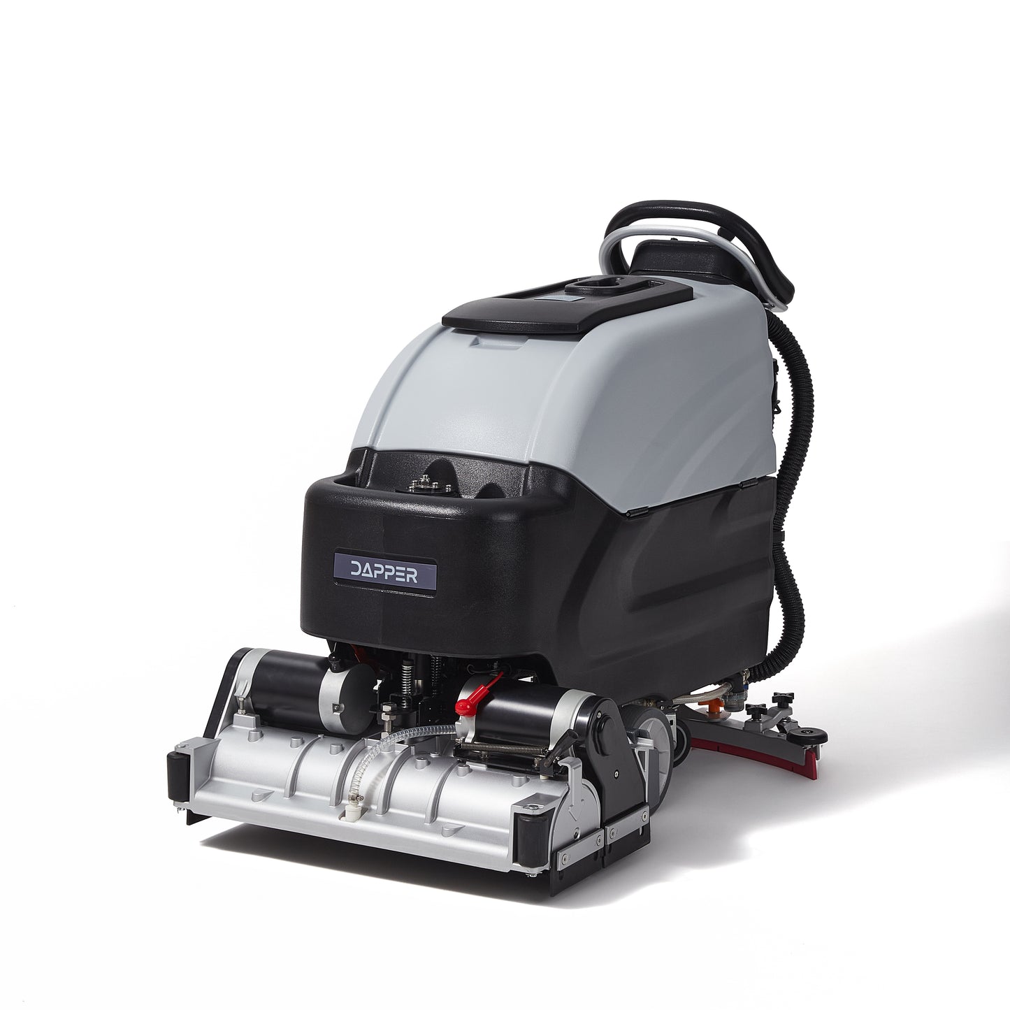 Battery-Powered Sweep & Scrub Commercial Floor Cleaning Machine, 25.5" Cleaning Path, 35" Squeegee, 14.5/17 Gal Tanks, Self-Propelled, 4-Hour Runtime, 2-Year Warranty
