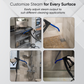 Commercial Steam Cleaner with 230°F Steam and 1 Gallon Tank