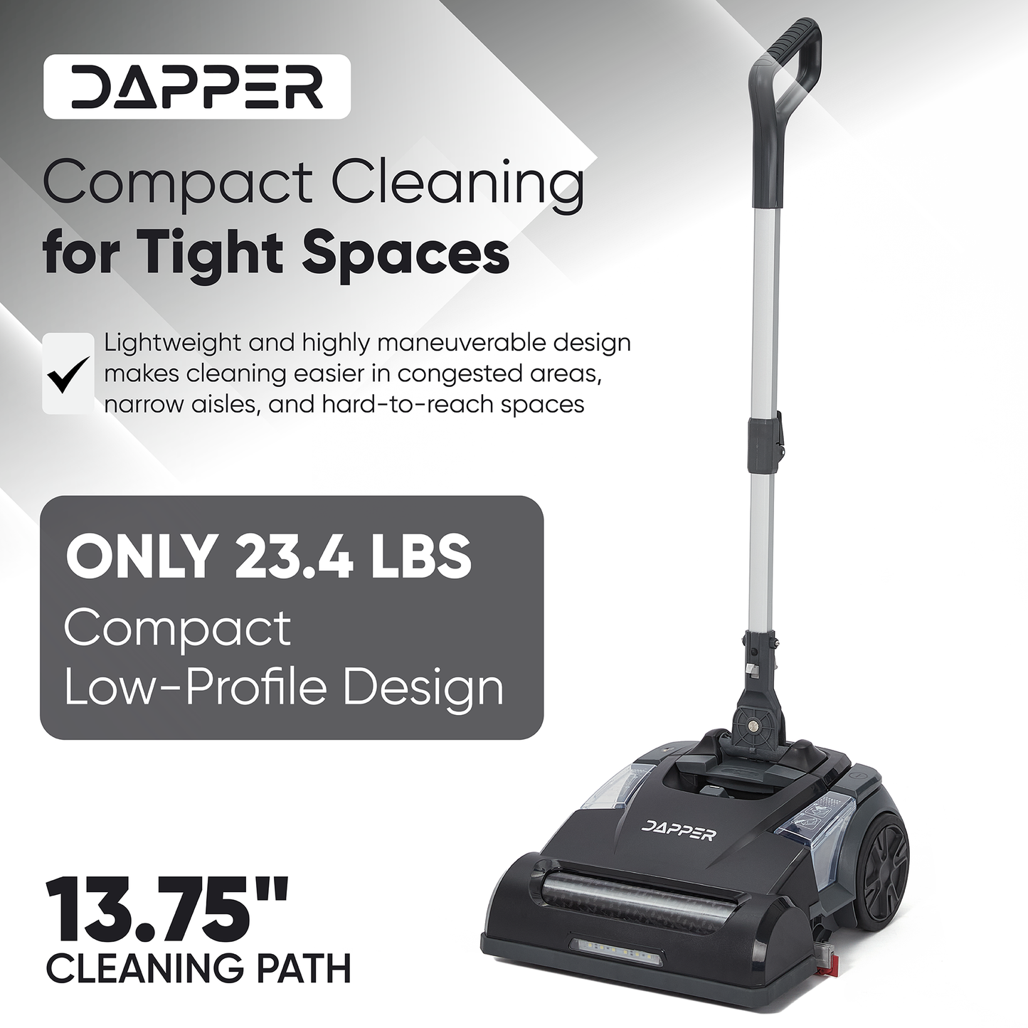 Battery Powered Mini Automatic Floor Scrubber Machine