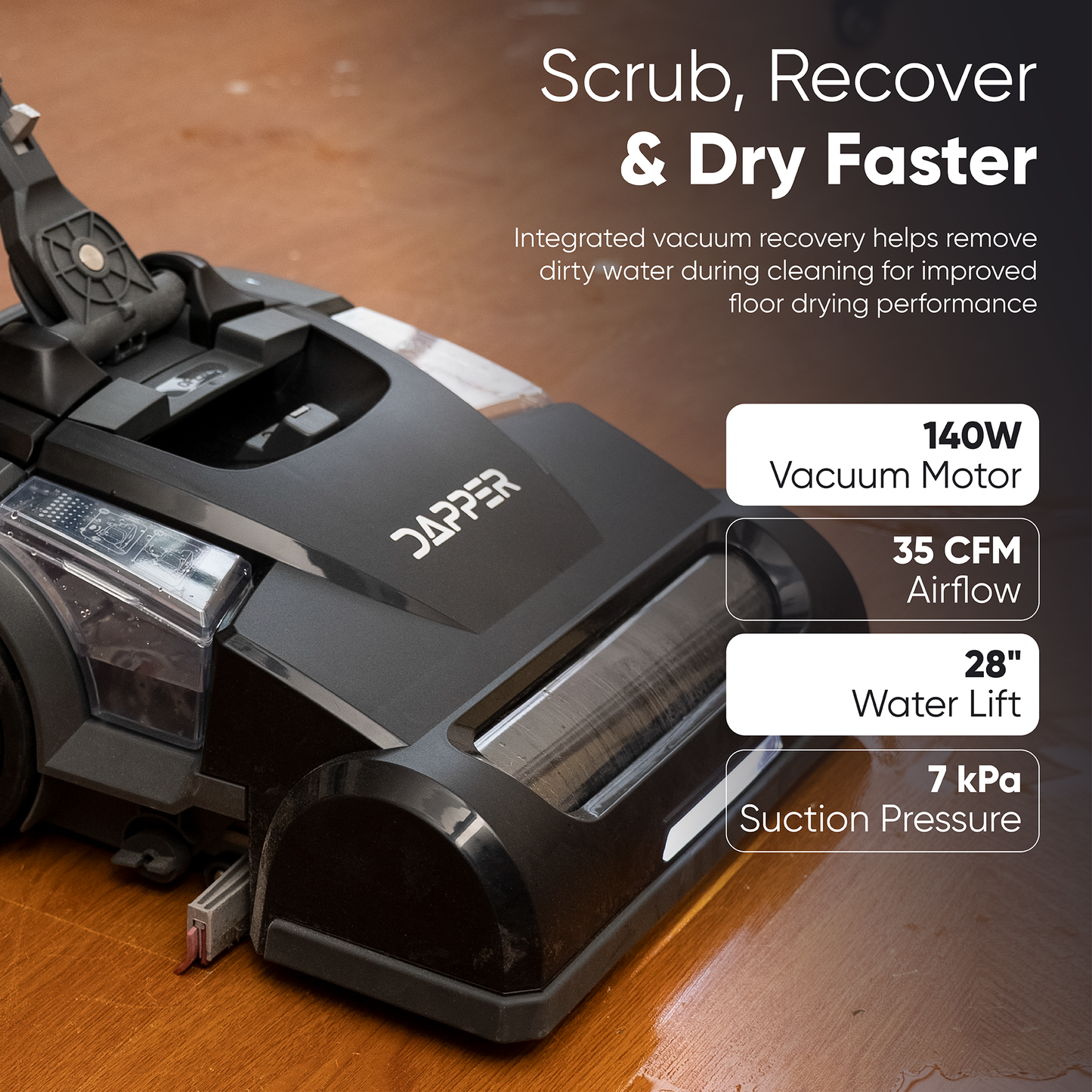 Battery Powered Mini Automatic Floor Scrubber Machine