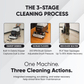 Self Propelled Sweep & Scrub Floor Cleaning Machine 25" Brush 35" Squeegee
