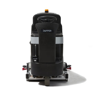 Ride on Sweep & Scrub Floor Cleaning Machine 25.5 in. Cleaning Path, 39.5 in. Squeegee