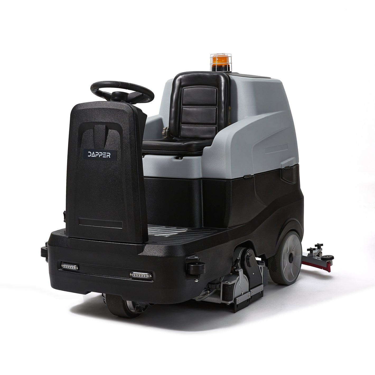 Ride on Sweep & Scrub Floor Cleaning Machine 31.5 in. Cleaning Path, 47 in. Squeegee