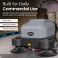 Commercial Walk-Behind Floor Sweeper, 40" Battery Powered, 9-Gal Hopper, 26,000 Sq. Ft./Hr.