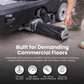 Commercial Ride-On 2-in-1 Sweep & Scrub Floor Sweeper Scrubber Machine, 31.5 in. Cleaning Path, 47 in. Squeegee, 42.5 Gal. Solution Tank, 47.5 Gal. Recovery Tank, 24V Battery