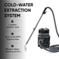 Wet/Dry Vacuum Cleaner with Water Extraction System 3 Gal. Recovery Tank