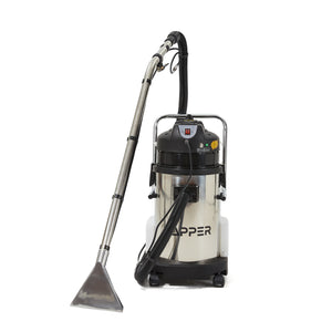 Wet Dry Vacuum & Steam Cleaner with Carpet & Upholstery Extraction 8 Gal. Recovery Tank