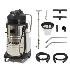 Wet Dry Vacuum with Carpet & Upholstery Extraction 21 Gal. Recovery Tank