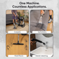 Wet Dry Vacuum & Steam Cleaner with Carpet & Upholstery Extraction 5.5 Gal. Recovery Tank
