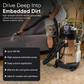 Wet Dry Vacuum with Carpet & Upholstery Extraction 8 Gal. Recovery Tank