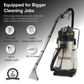 Wet Dry Vacuum & Steam Cleaner with Carpet & Upholstery Extraction 10.5 Gal. Recovery Tank