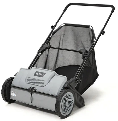 21-Inch Push Lawn Sweeper with 3.5 cu. ft. Hopper Bag