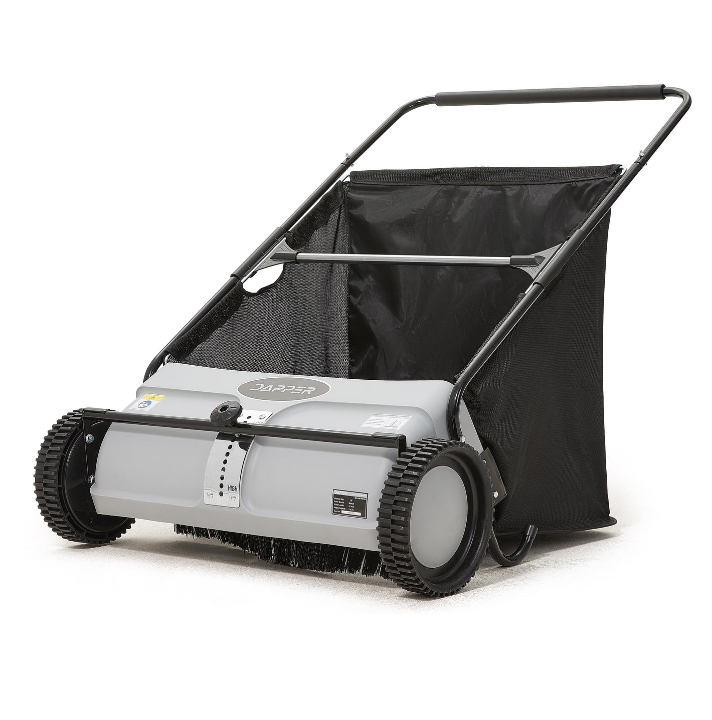 26-Inch Push Lawn Sweeper with 7 cu. ft. Hopper Bag