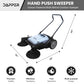 Walk-Behind Hand Push Floor Sweeper - 10.5 Gal Capacity - 36" Sweeping Width