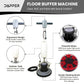 13" Heavy-duty Multi-Functional Floor Buffer Polisher Machine