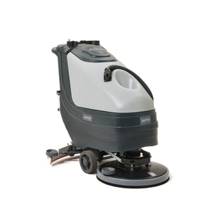 Walk Behind Floor Scrubber Machine, 19" Brush, 30" Squeegee