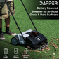 22" Battery Powered Artificial Grass & Hard Surface Sweeper