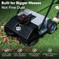 22" Battery Powered Artificial Grass & Hard Surface Sweeper