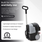 Mini Automatic Floor Scrubber Machine 15" Brush 17" Squeegee