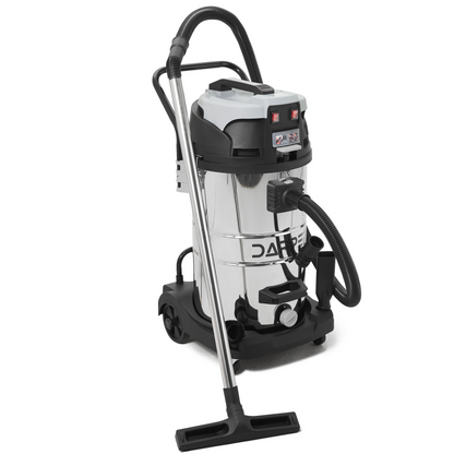 21 Gallon 8.5 Peak HP Wet/Dry Vacuum, Stainless Steel Tank, 2 in 1 Function Portable Shop Vacuum with Attachments, Built-in Drain