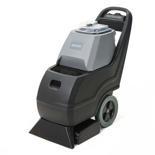 Commercial Carpet Extractor 10-Gal Solution Tank 8-Gal Recovery Tank, 18” Cleaning Path