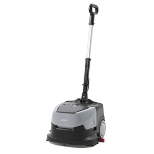 Mini Automatic Floor Scrubber Machine 15" Brush 17" Squeegee