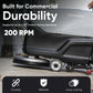 Self Propelled Walk Behind Floor Scrubber Machine 20" Brush, 31.5" Squeegee