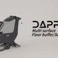 Walk Behind Floor Scrubber Machine, 19" Brush, 30" Squeegee