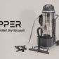 26.5 Gallon Heavy-Duty Industrial Wet/Dry Vacuum Dual Motor, 3.3 HP, 222 CFM