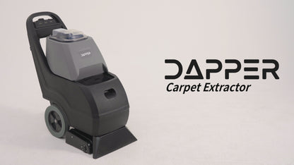 Commercial Carpet Extractor 10-Gal Solution Tank 8-Gal Recovery Tank, 18” Cleaning Path