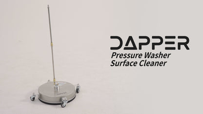 15 in. 4000 PSI Pressure Washer Surface Cleaner with 2 Extension Wands