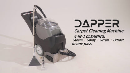 4-in-1 Steam Carpet Extractor – Cold Water, 18.5" Cleaning Path, 10.5/8 Gallon Tanks, with Upholstery & Wand Tool