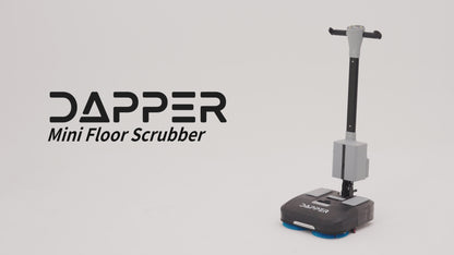 Battery Powered Walk Behind Mini Automatic Floor Scrubber Machine