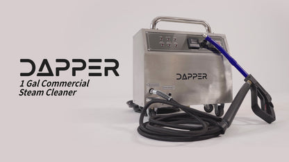 Commercial Steam Cleaner with 230°F Steam and 1 Gallon Tank