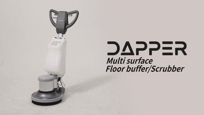 17" Heavy-duty Multi-Purpose Floor Buffer Polisher Machine with  Scouring Pads